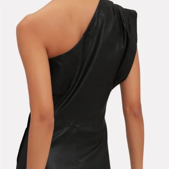 IRO Paris Leather Dress - Picture 2 of 6